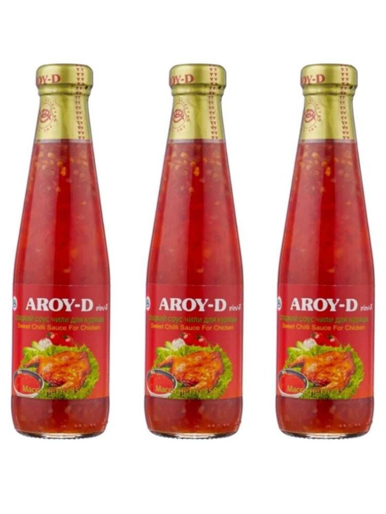 Соус Aroy-D Sweet chilli for chicken, 350 г, 3 шт