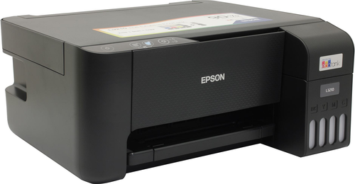 МФУ Epson EcoTank L3210 (A4, струйное МФУ, 33стр/мин, 5760x1440dpi, 4 краски, USB2.0)