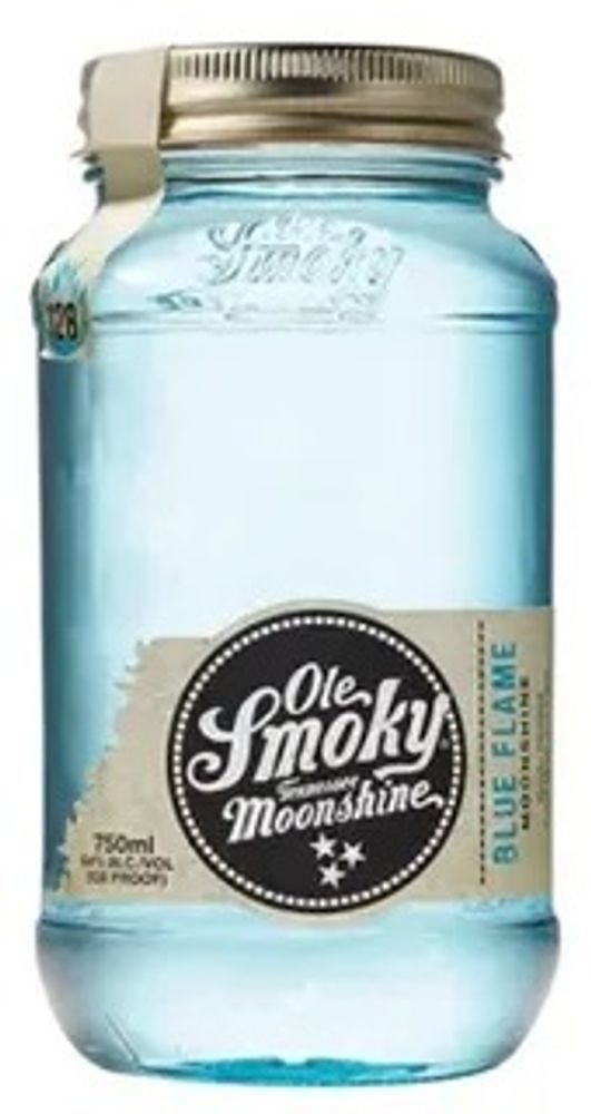 Муншайн Оле Смоуки Теннесси Блю Флэйм 0,75 л 64% Смоуки Дистеллери США