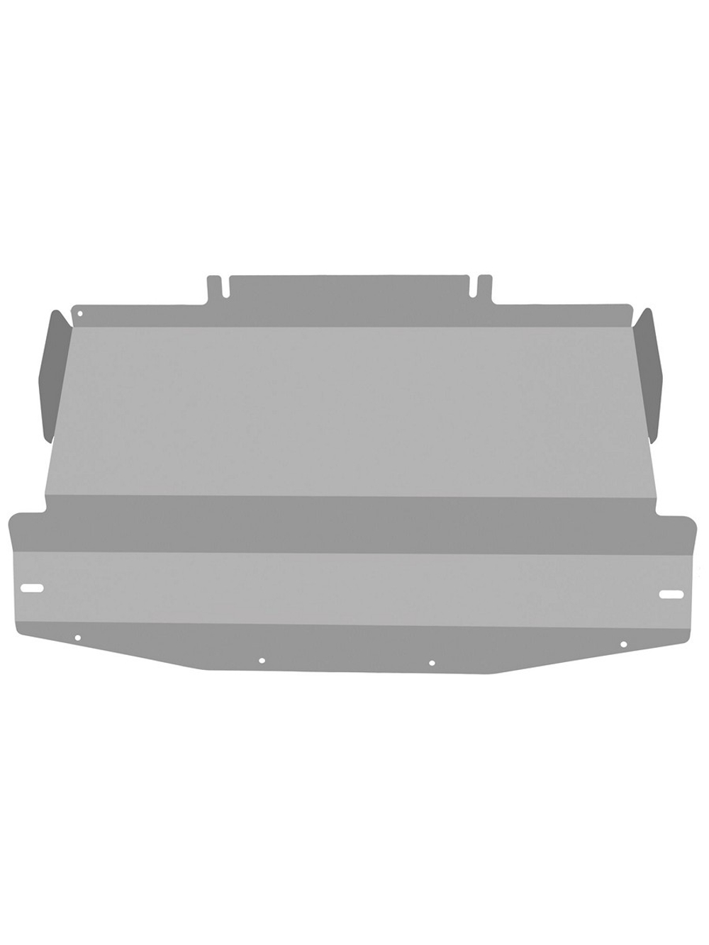 Защита картера (с креп.) для Mercedes-Benz (Hymer) Grand Canyon S (2024-н.в.) 2.0 диз. AT 4WD (алюминий, 3 мм)  NLZ.34.06.030A