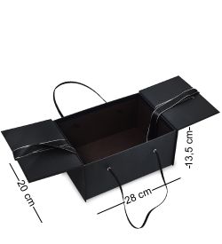 WF-185-A Набор коробок из 3 шт, черный