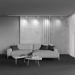 Трековый светильник для однофазного шинопровода Maytoni Unity Focus Design TR011-1-GU10-W