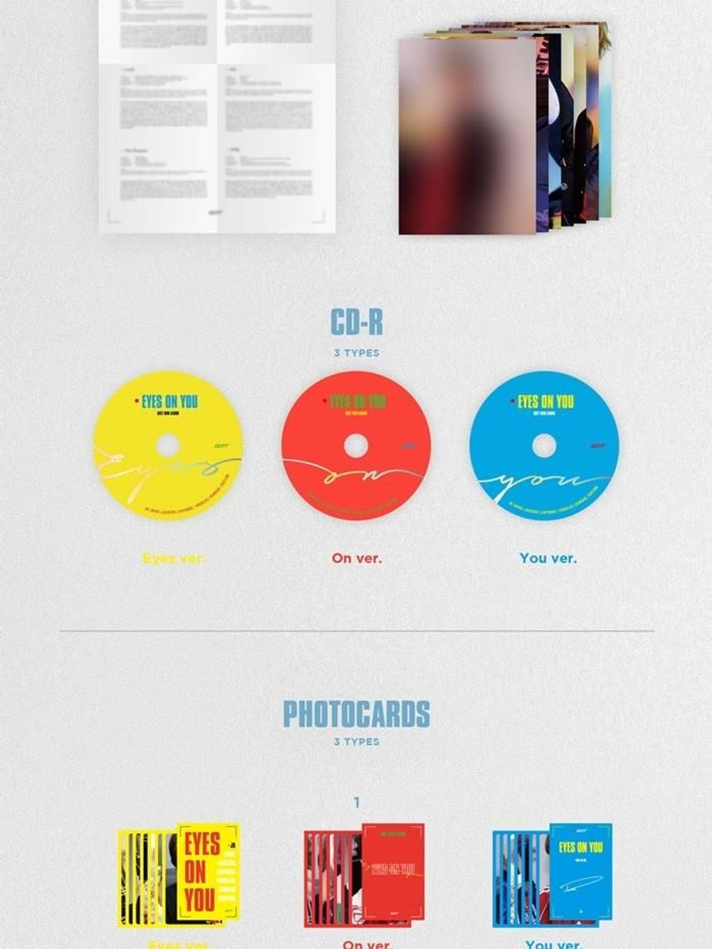Альбом GOT7 - Eyes On You Mini Album RANDOM Version