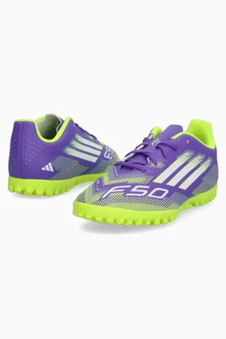 Сороконожки adidas F50 Club TF Junior - фиолетовый