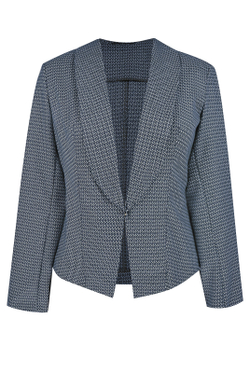 Жакет женский 1617АП, Голубой круг #297ГКа041617АП