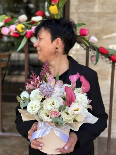 Цветы в коробке  "Монти"