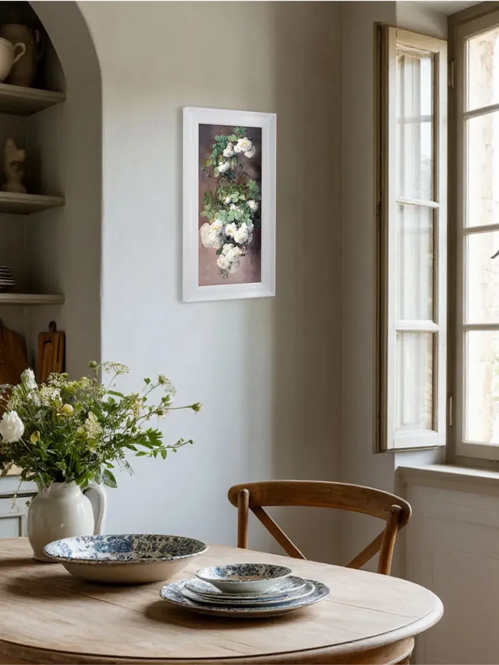 Картина на стену интерьерная на холсте в раме 21*40 см