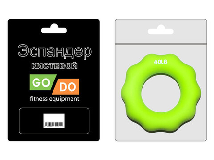 Эспандер кистевой нагрузка 18,1 кг GO DO :HQ022-40LB