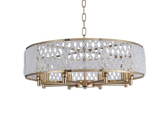 Люстра NEWPORT 1728/C bronze