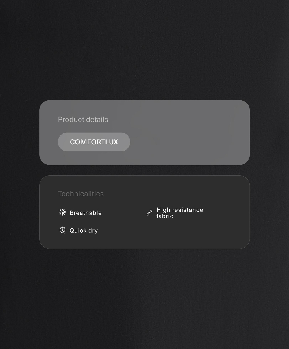 Oysho Длинный комбинезон Comfortlux с вырезом-лодочкой, черный