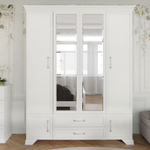 Шкаф для одежды ШР-4 ГРАЦИЯ 2 ящика 2 зеркала