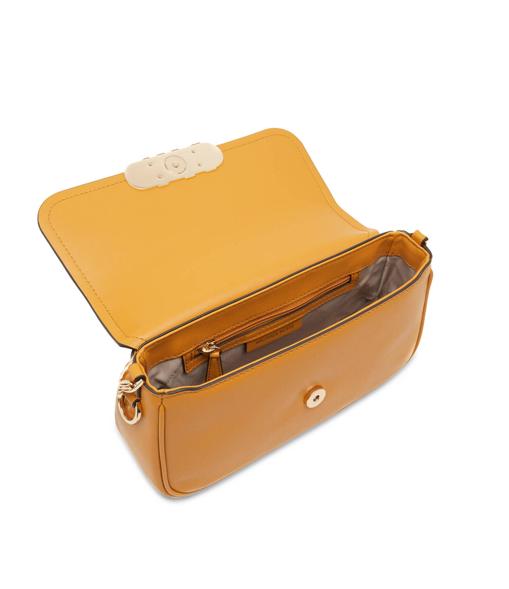 кожаная сумка-мессенджер Michael Kors - оранжевый(30F2G7PC2L)
