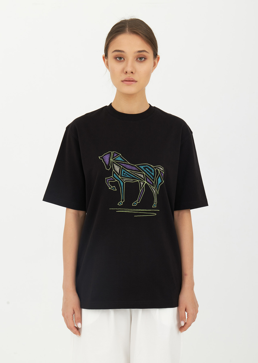 ФУТБОЛКА | M | ЧЕРНЫЙ (270-01)