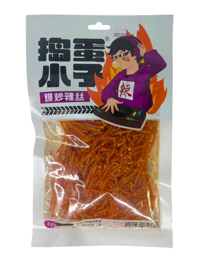 Острые снэки Daodanxiaozi Соломка 102 г x 4 шт