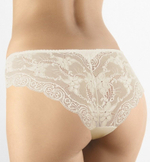 Оригинальные кружевные трусики-слипы Snejanna (Размер: 36) (Цвет: молочный)