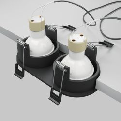 Светильник встраиваемый Maytoni   DL126-02-GU10-B