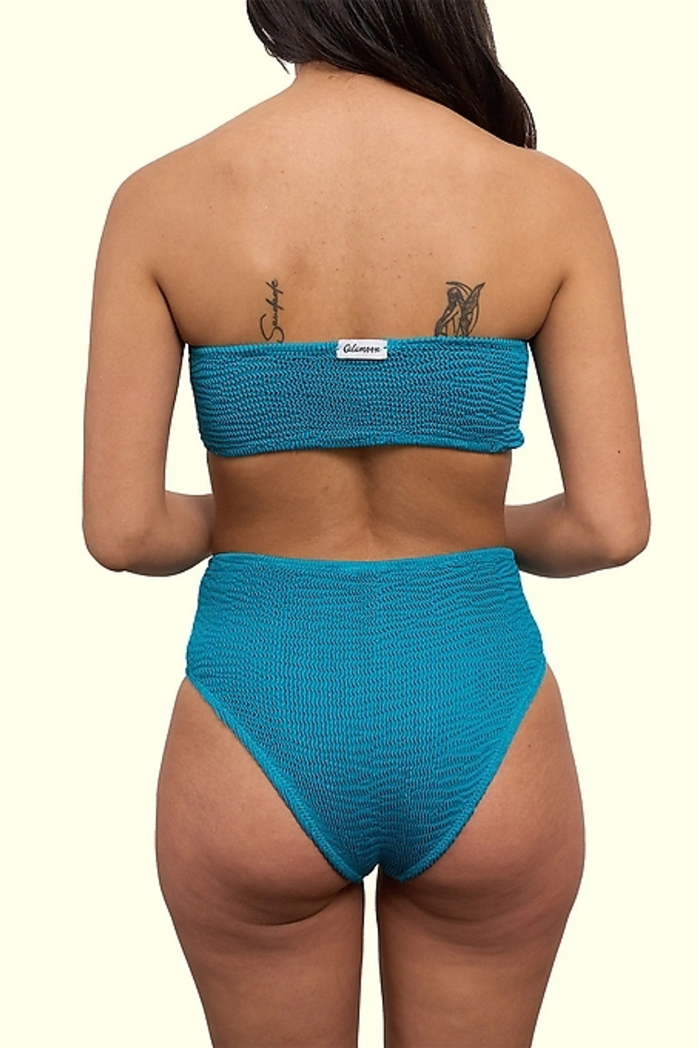 Топ купальника бирюзовый