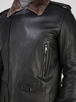 Дубленка зимняя натуральная косуха