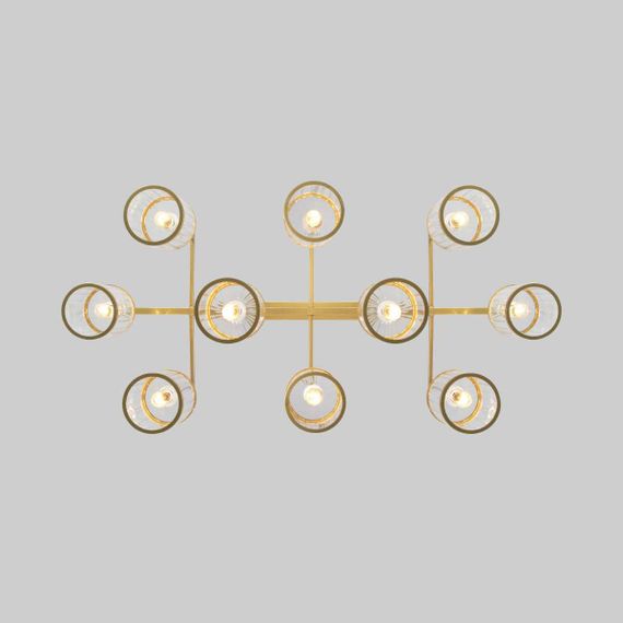 Потолочная люстра Eurosvet 60144/10 золото