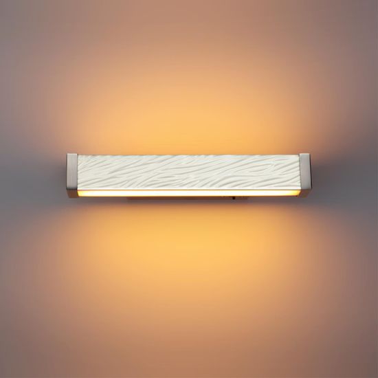 5451/10WL L-VISION ODL_EX26 017 белый/никель /металл/керамика/акрил Настенный светильник LED 10W 2000К/3000K/4000K RIVIERA