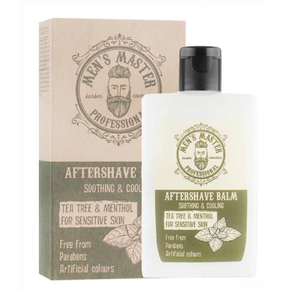 Бальзам после бритья “ЧАЙНОЕ ДЕРЕВО И МЕНТОЛ”  “MEN’S MASTER” 120 мл.