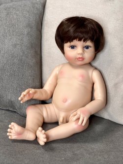 Кукла Реборн виниловая 48см в пакете (FA-060A)