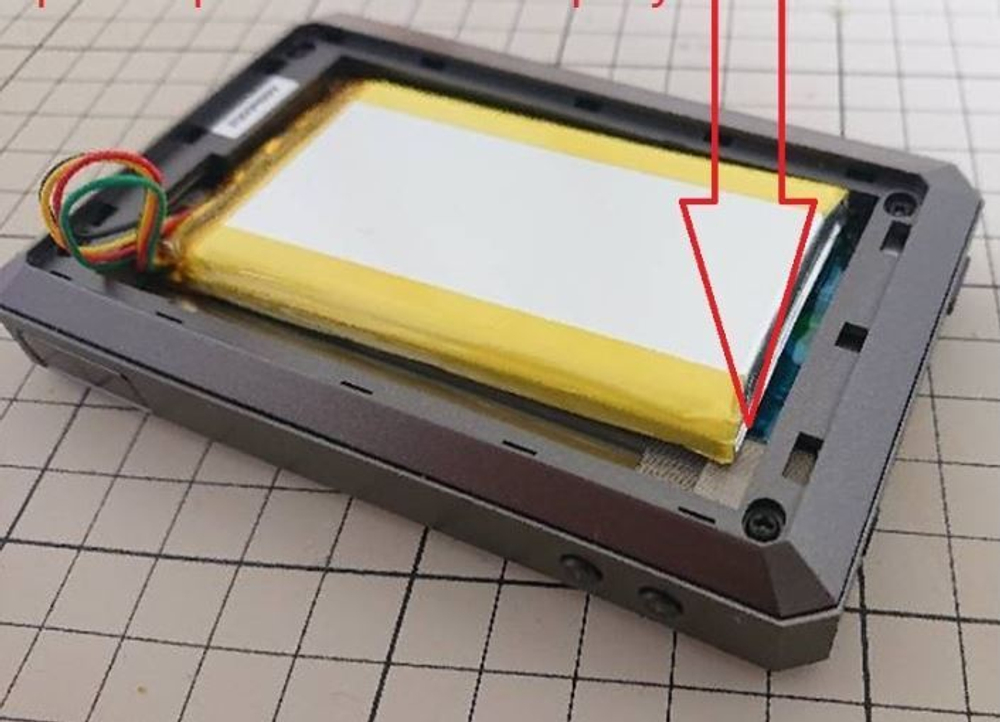 Ремонт аккумулятора плеера Bit Opus 1