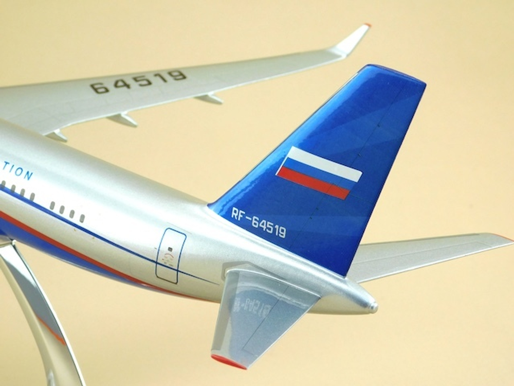 Модель самолета Ту-214ОН (М1:100, Открытое небо)