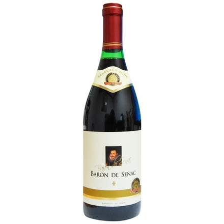 Вино Baron De Senac красное полусладкое 0,75 л
