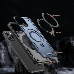 Чехол Magneto Case с кольцом для iPhone 12/12 Pro