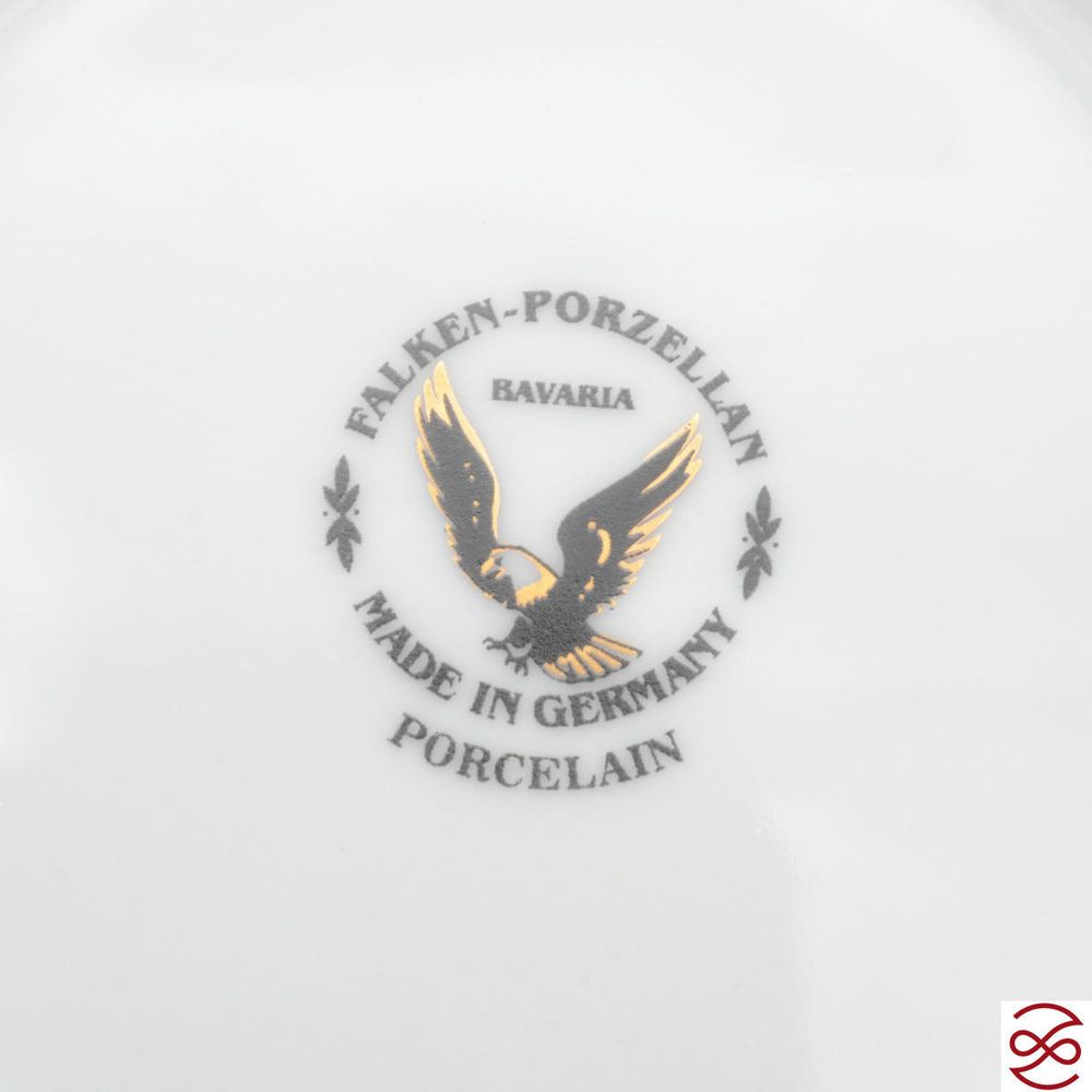 Набор тарелок Falkenporzellan Constanza Marakesh Cream Gold 17 см (6 шт)