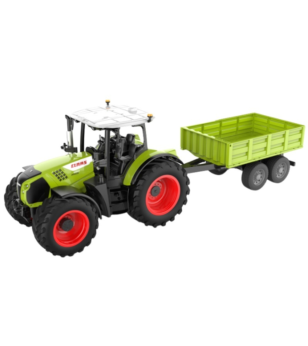 Радиоуправляемый трактор с прицепом Double Eagle CLAAS ARION 660 1/16 2.4G RTR