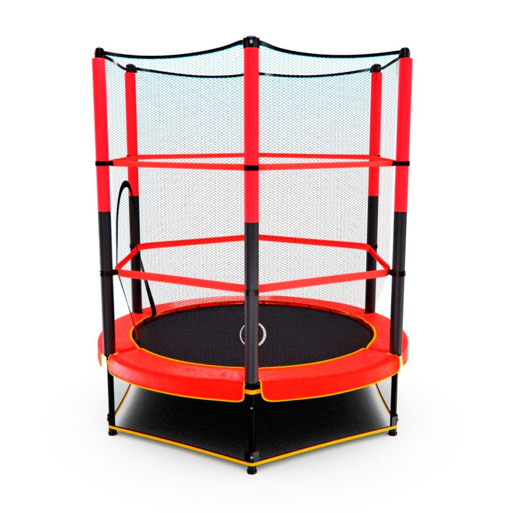 Батут детский DFC TRAMPOLINE-RED 55&amp;quot; с сеткой