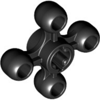 Lego Ручка колеса (черный) 32072 / 4248204 / 6284188