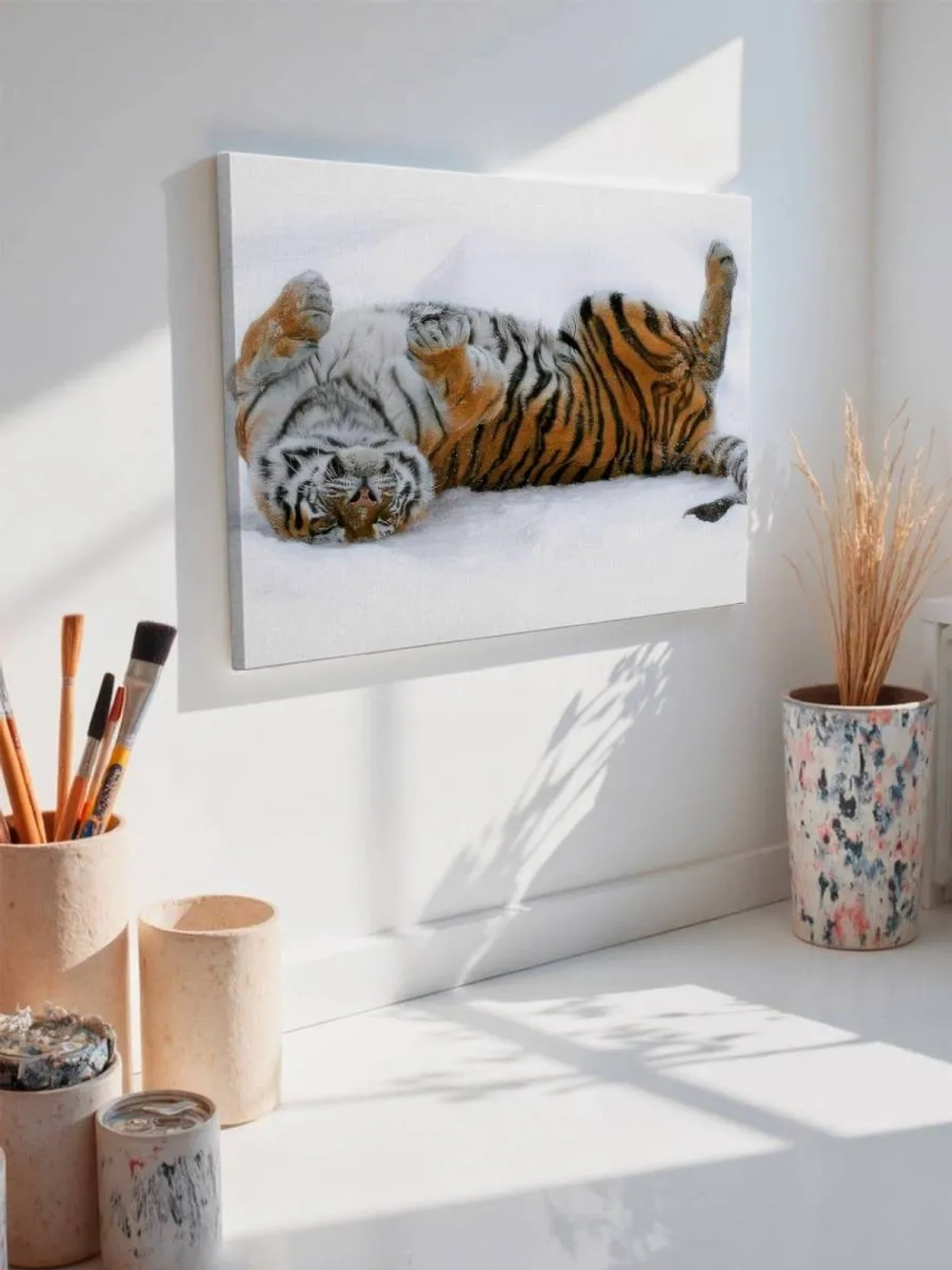 Картина на стену 40 X 50 Тигр