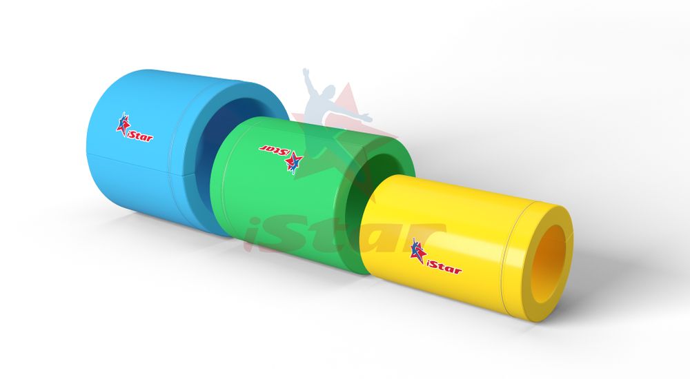 Набор мягких модулей гимнастических - "Три трубы"