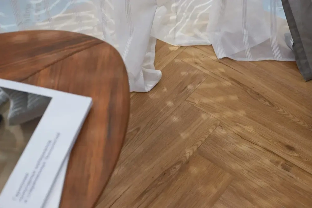 Кварц-винил SPC Steinholz Herringbone 4,5 мм Лархе 1.14688 м2