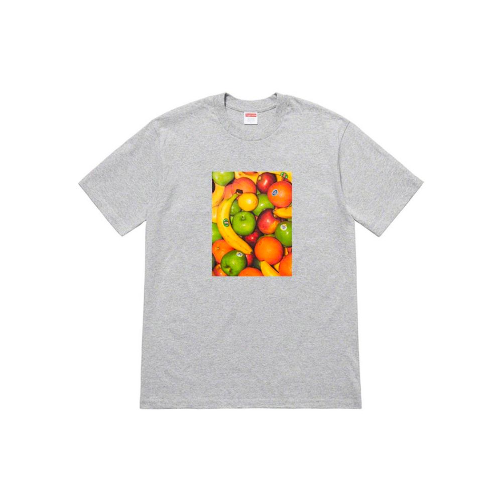 Supreme SS19 Fruit Tee Heather Grey T