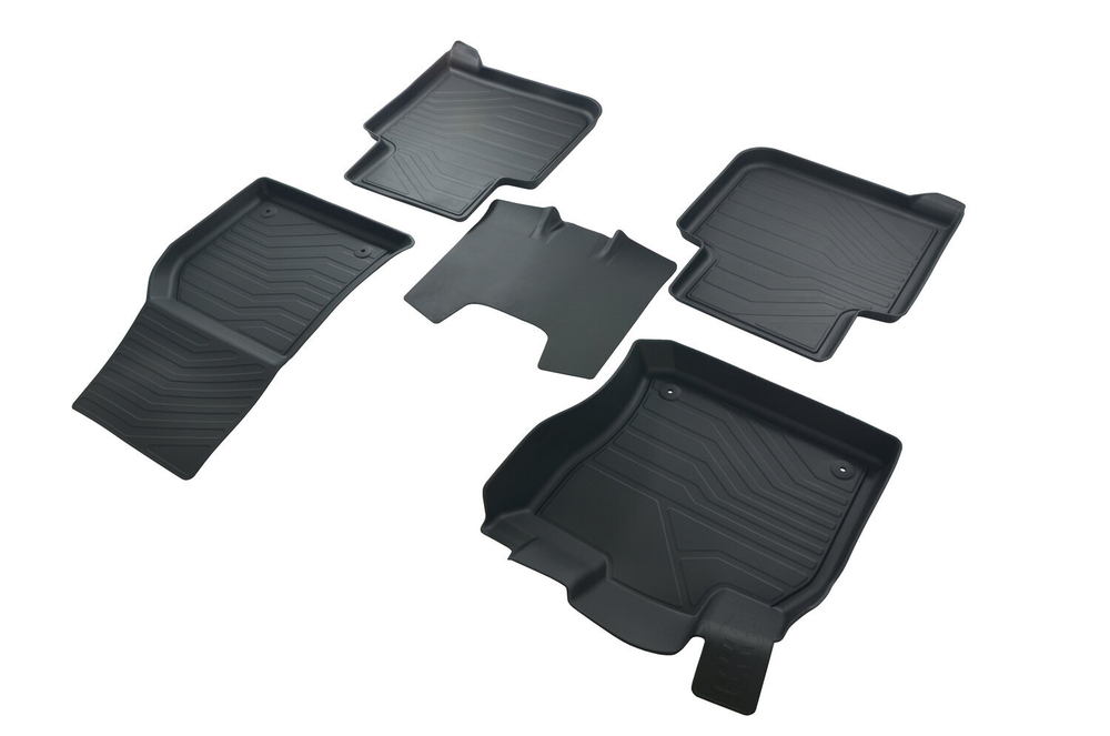 Коврики резиновые в салон 3D LUX для Skoda Kodiaq (2016-) SRTK.3D.SK.KOD.16G.02X55