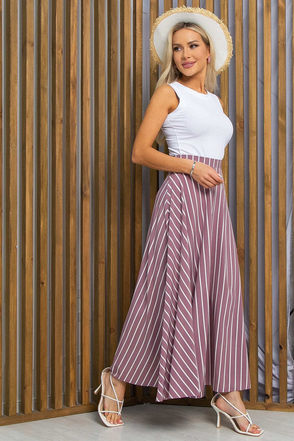 Брюки Камелия (пудра) Б13361-13М LT Collection