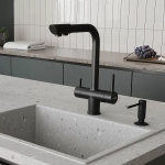 Смеситель для кухни WasserKRAFT A8367 черный