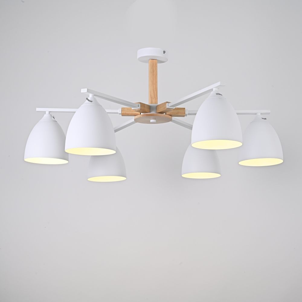 Потолочная Люстра Noa 6 White By Imperiumloft