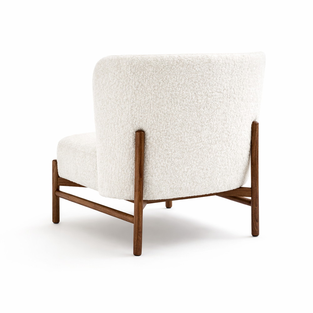 Дизайнерское кресло SIMON барашек 000