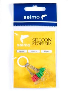 Стопоры силиконовые Salmo р.002M 30шт.