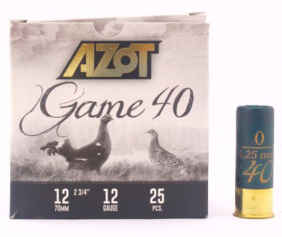 Патрон "Азот" Game 12/70 №0 контейнер 40 грамм