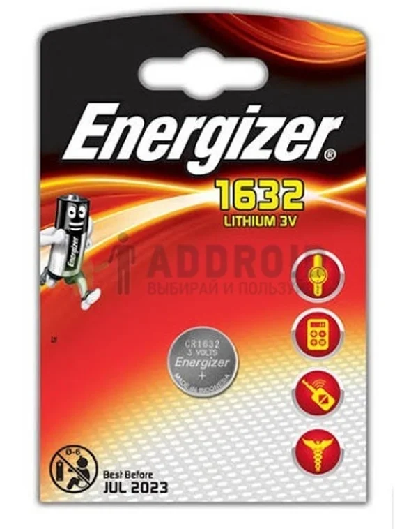 Батарейка Energizer CR1616 BL1