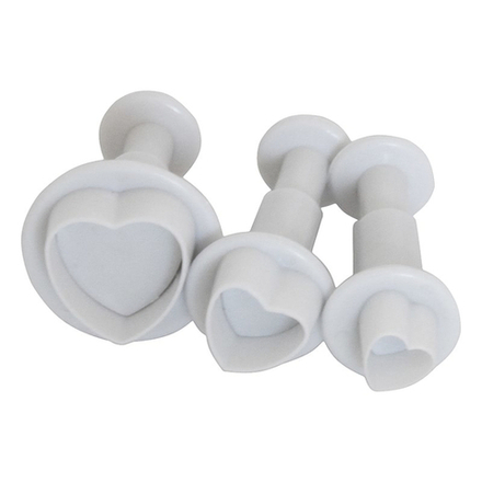 Плунжеры "Мини сердечки" 3 шт