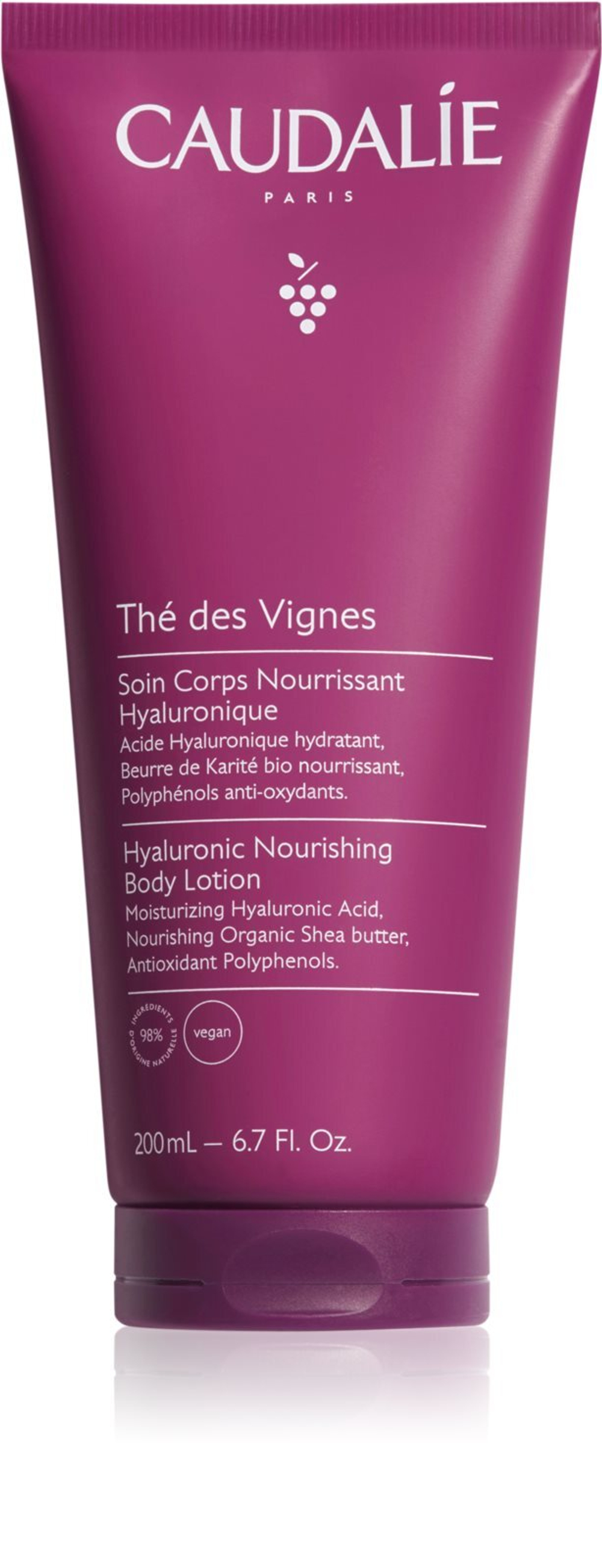 Caudalie The Des Vignes - питательное молочко для тела с гиалуроновой кислотой /   200  ml  / GTIN 3522931003693