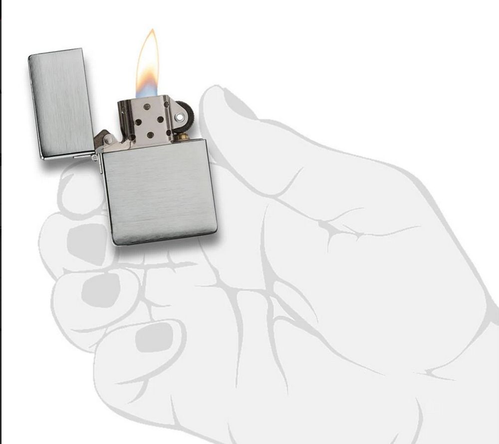 Зажигалка ZIPPO 1935 Replic Brushed Chrome (1935.25) 3