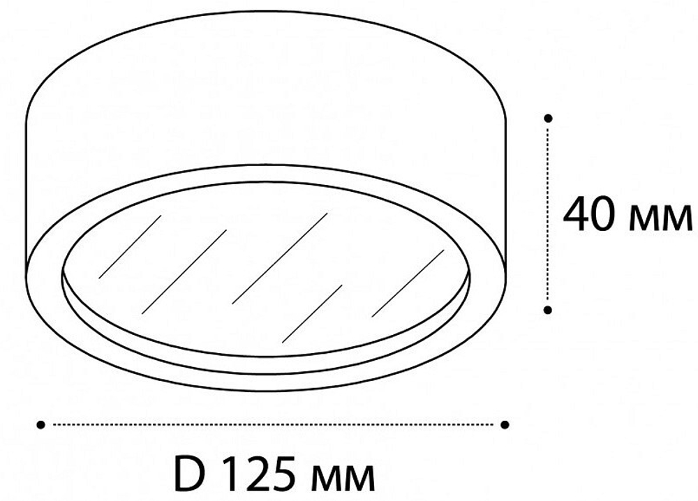 Накладной светильник Italline M04-525-125 white 3000K
